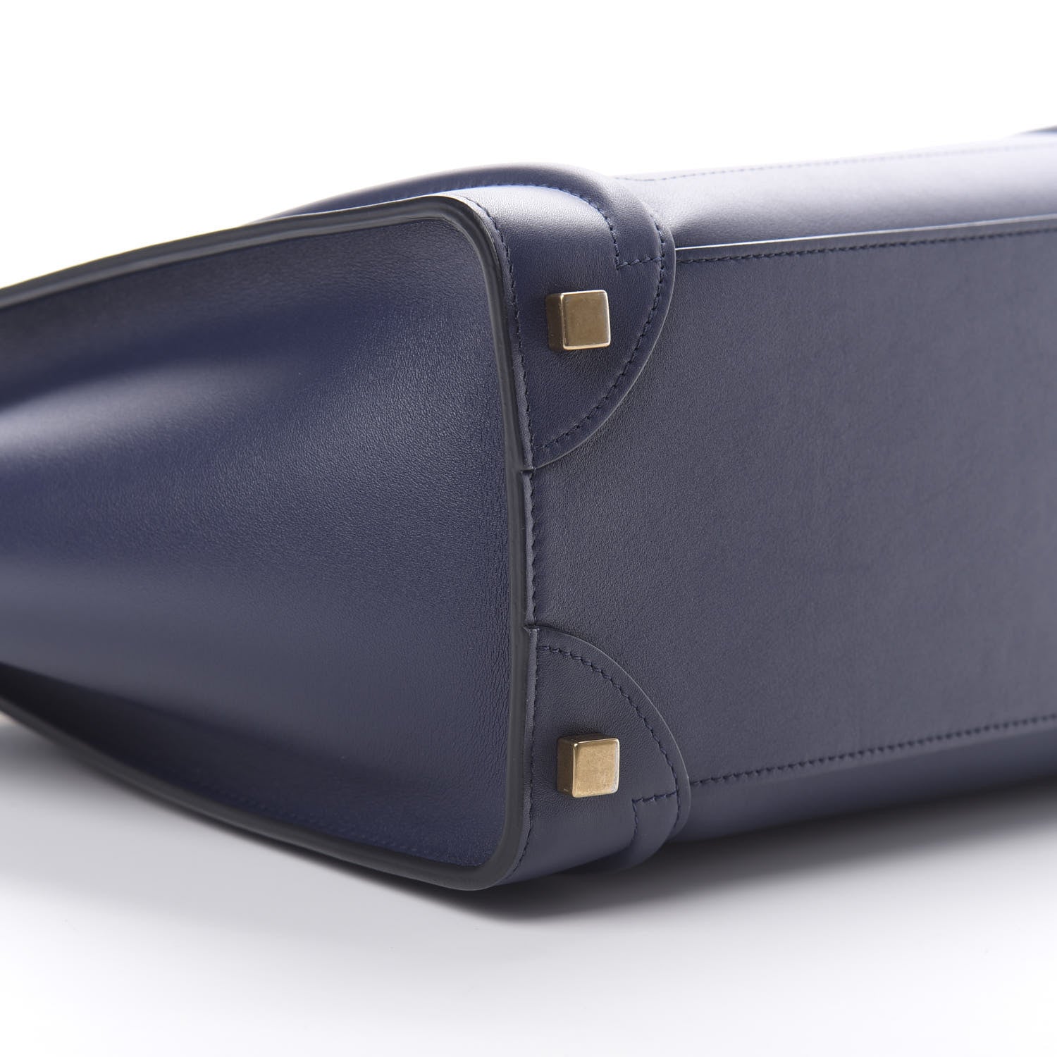 Celine Smooth Calfskin Micro Luggage Ink 8 of 10