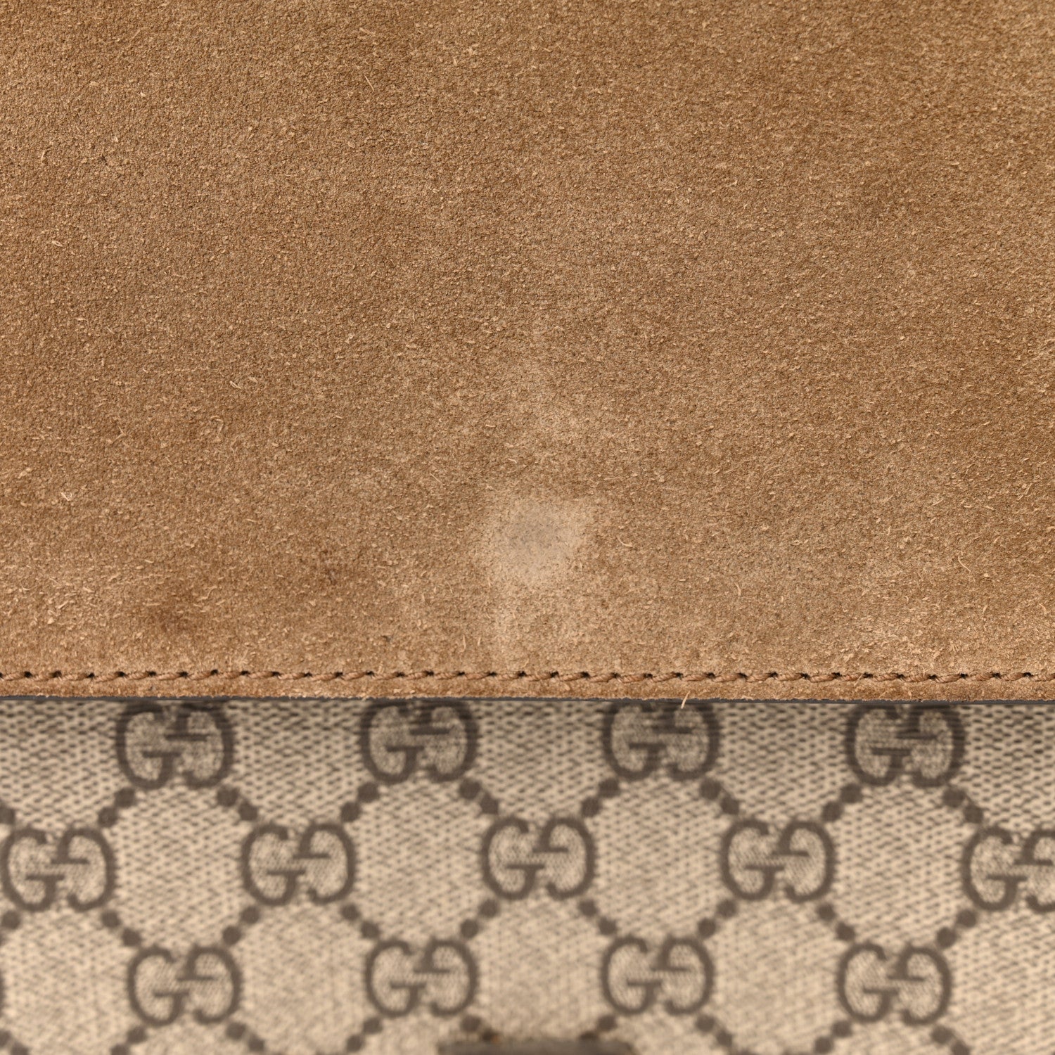 Gucci GG Supreme Monogram Medium Dionysus Shoulder Bag Taupe 13 of 13