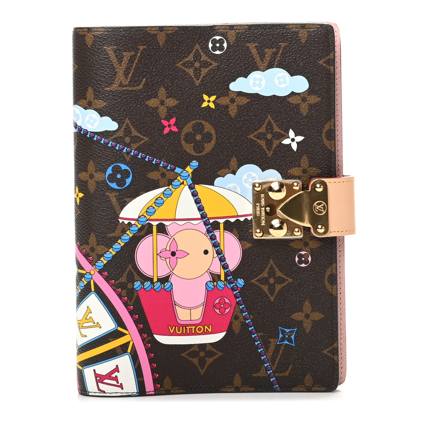 Monogram 2020 Christmas Animation Big Wheel Paul Notebook Cover