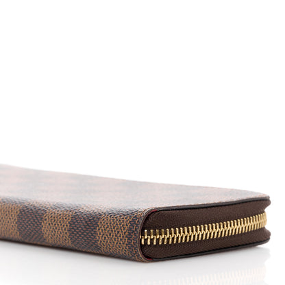 Louis Vuitton Damier Ebene Clemence Wallet Cherry 9 of 10