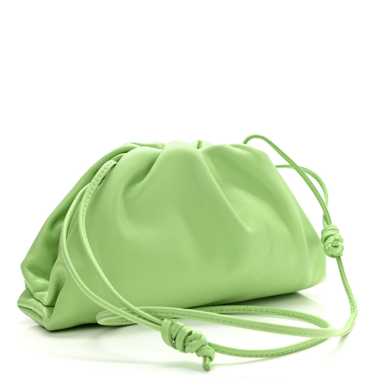 Bottega Veneta Butter Calfskin The Mini Pouch Pistachio 2 of 11