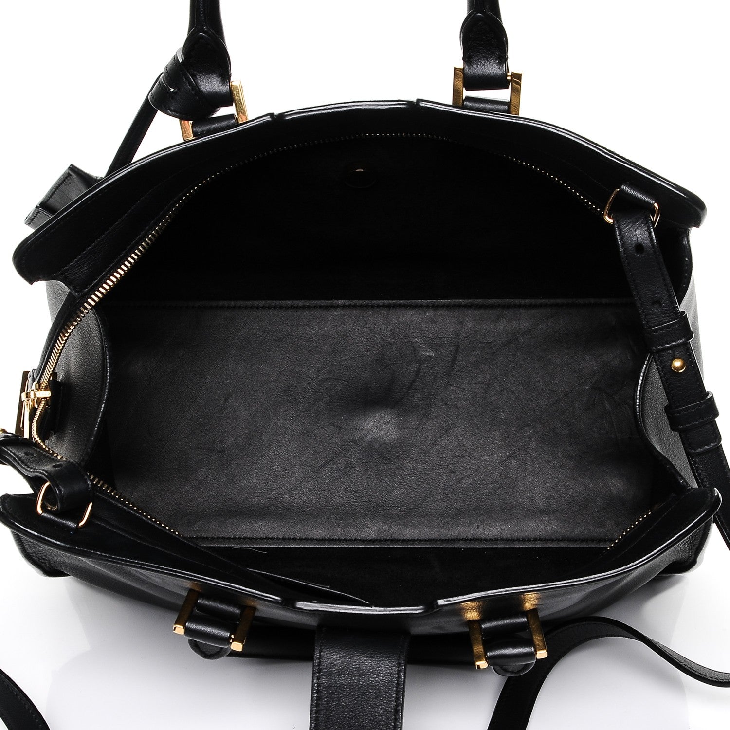 Saint Laurent Calfskin Small Classic Y Cabas Black 5 of 7