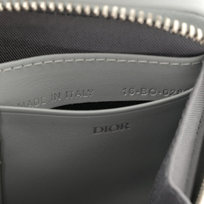 Christian Dior Coated Canvas CD Diamond Messenger Pouch Grey 8 of 12