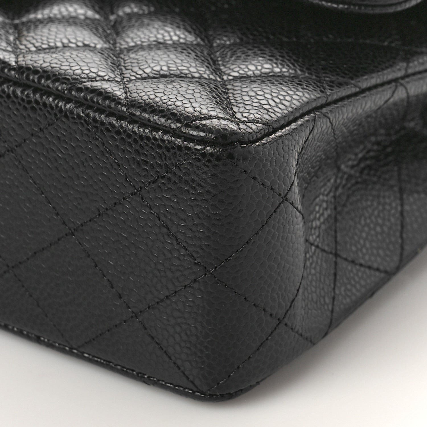 Chanel Caviar Quilted Small Double Flap Black 9 of 10