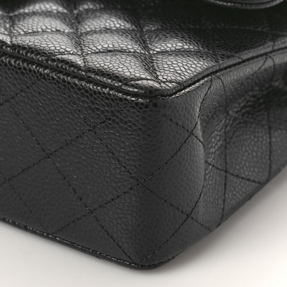 Chanel Caviar Quilted Small Double Flap Black 9 of 10