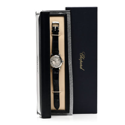 Chopard Stainless Steel Alligator 5 Diamond 33mm Happy Sport Automatic Watch 5 of 5