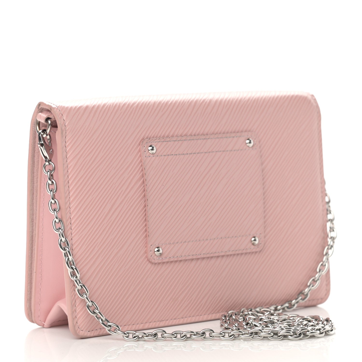 Louis Vuitton Epi Twist Belt Chain Wallet Rose Ballerine 3 of 16
