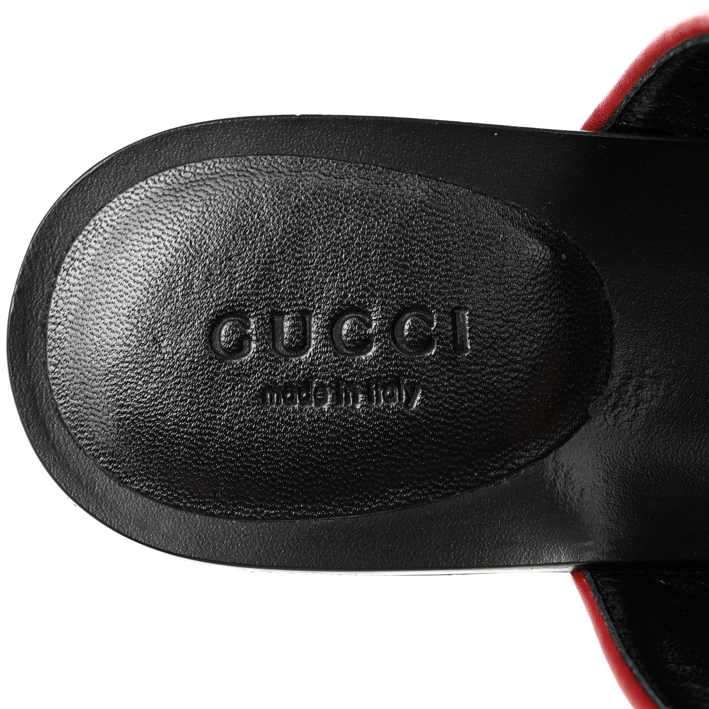 Nylon Calfskin Web Womens Horsebit Thong Sandals 36.5 Blue Red Black