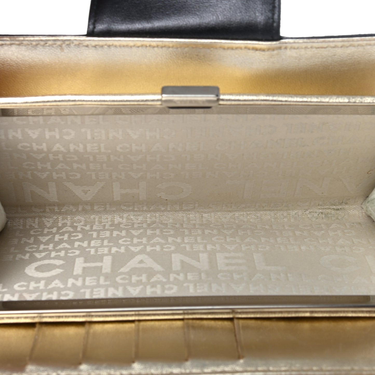 Calfskin Lucky Symbols French Wallet Black