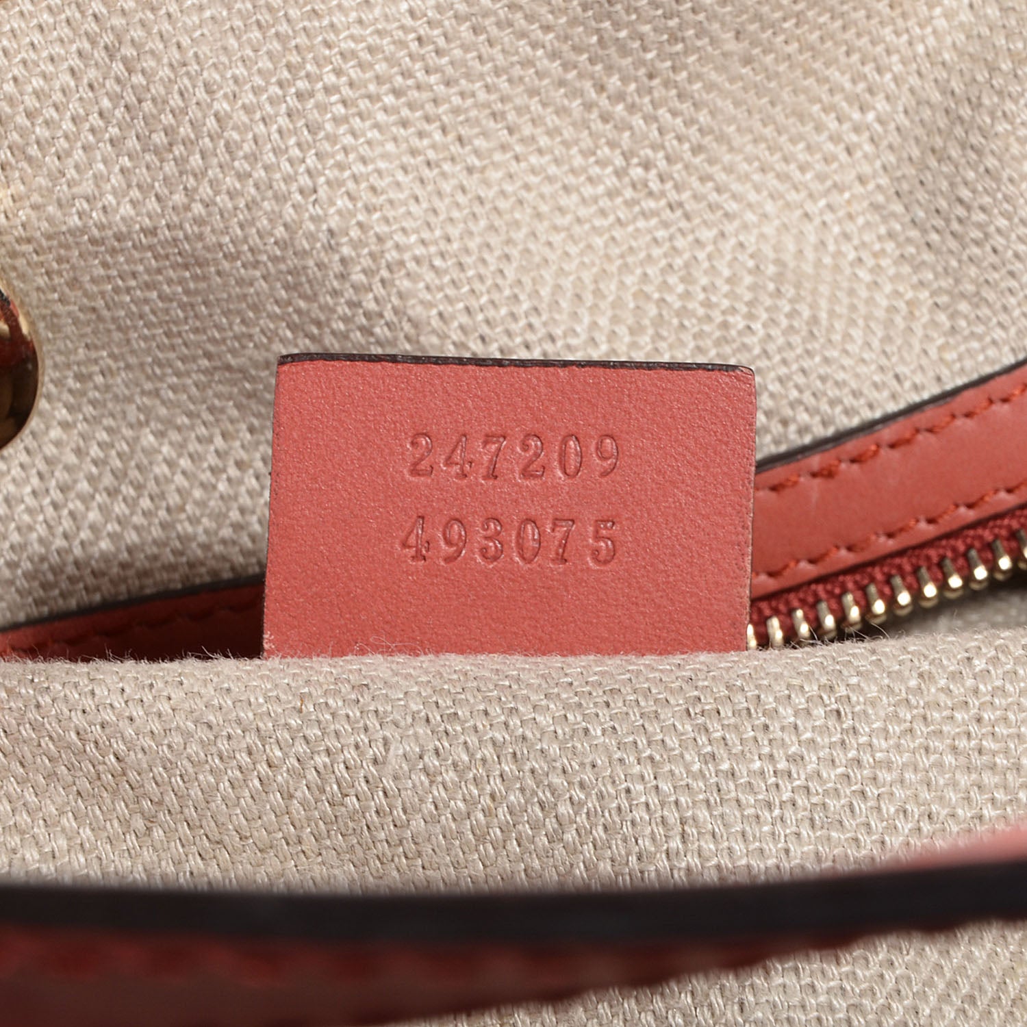Gucci Linen Canvas Medium Craft Logo Tote 8 of 10