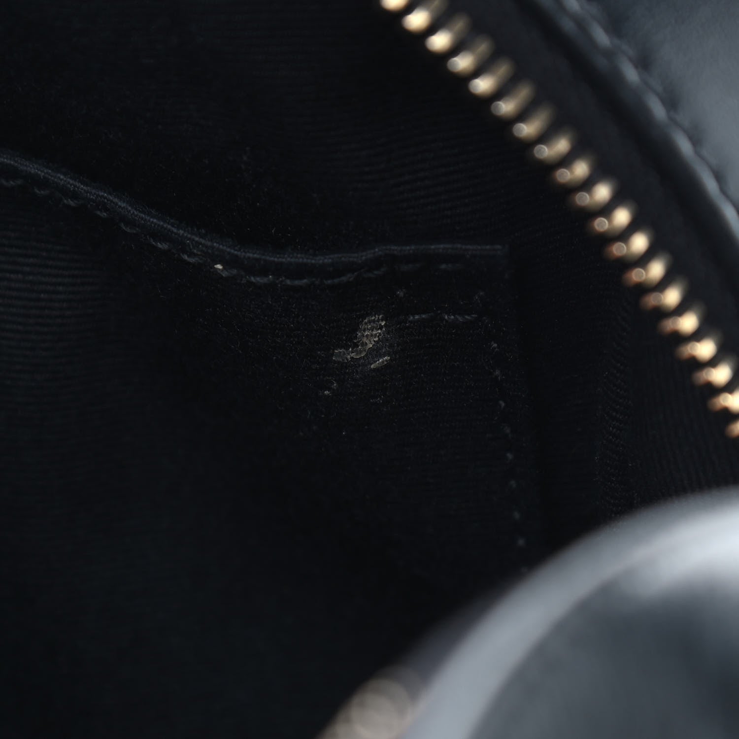 Saint Laurent Calfskin Matelasse Monogram Lou Camera Bag Black 8 of 13
