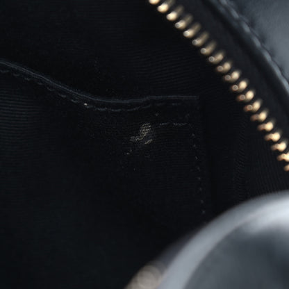 Saint Laurent Calfskin Matelasse Monogram Lou Camera Bag Black 8 of 13