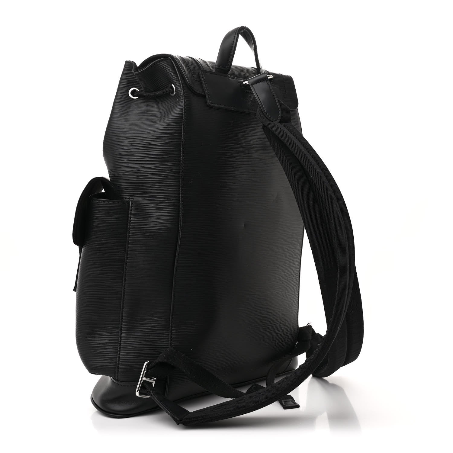 Louis Vuitton Epi Christopher Backpack PM Black 3 of 10