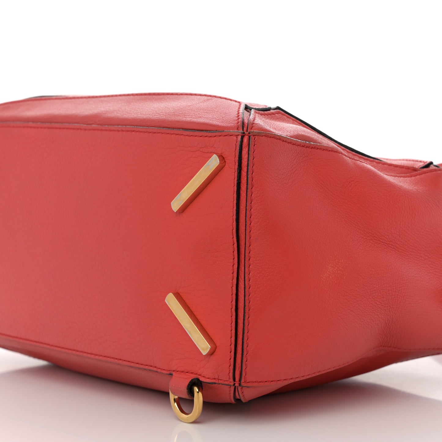 Calfskin Medium Puzzle Bag Scarlet