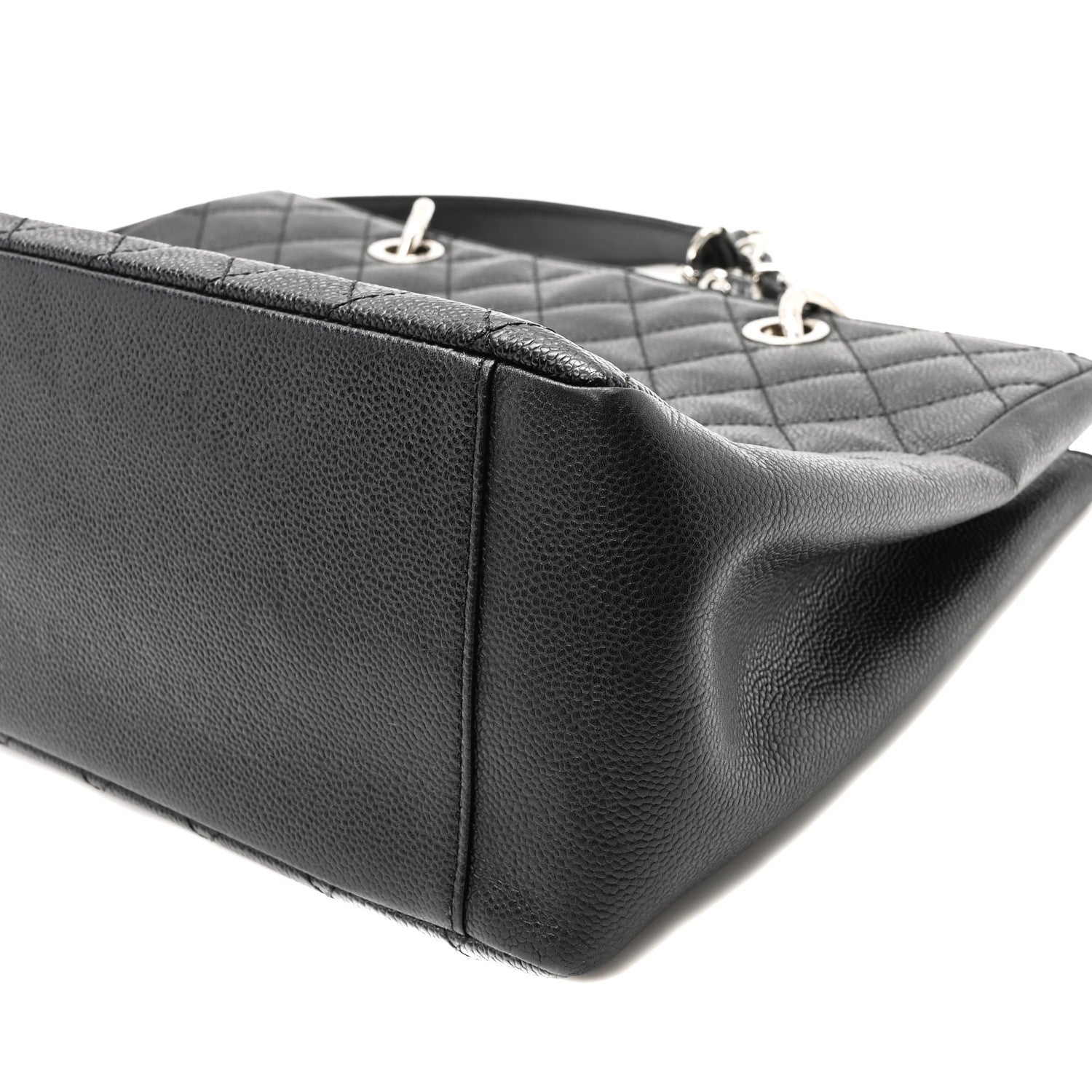 Chanel Caviar Quilted Grand Shopping Tote GST Black 10 of 10