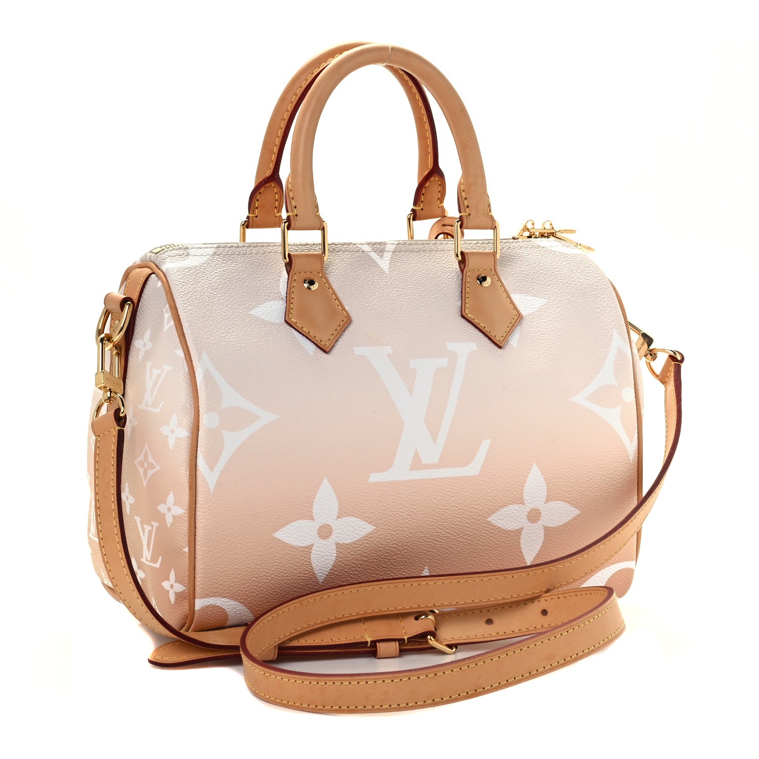 Louis Vuitton Monogram Giant By The Pool Speedy Bandouliere 25 Brume 3 of 11