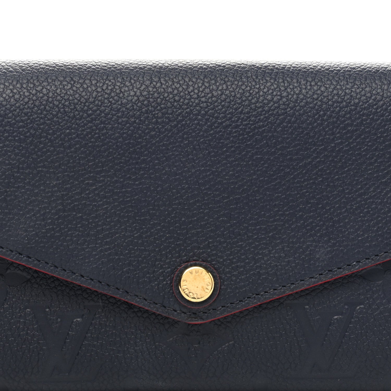 Louis Vuitton Empreinte Sarah Wallet NM Marine Rouge 7 of 7