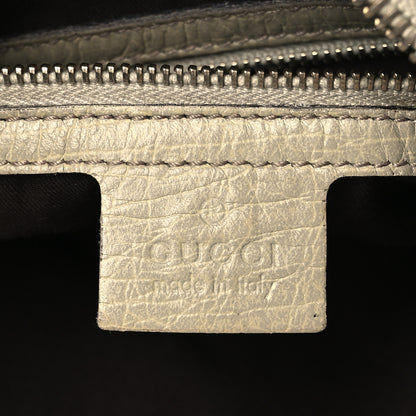 Gucci Monogram Large Horsebit Web Shoulder Bag White 6 of 13