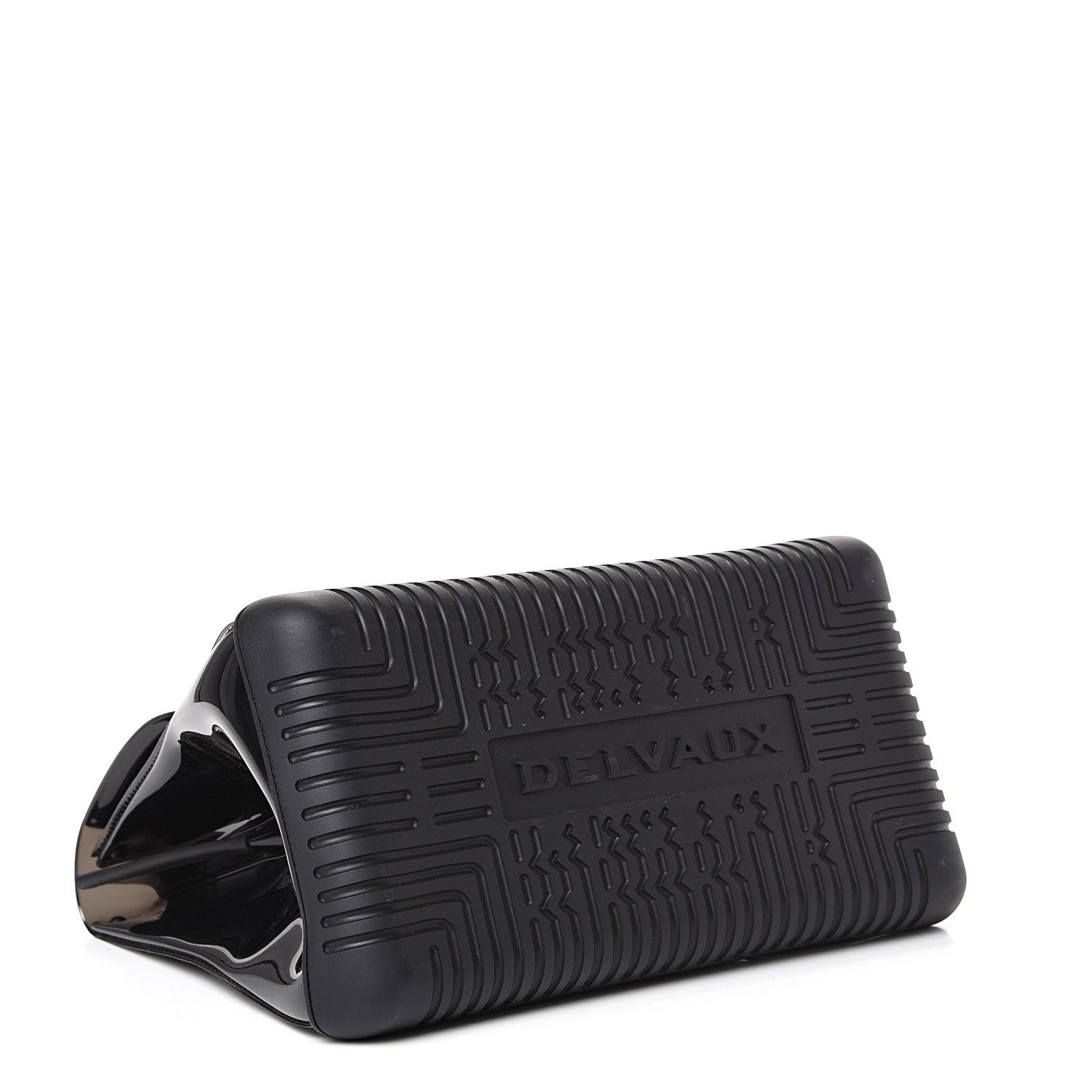 Delvaux PVC Lycra Champion Brillant Satchel Black 3 of 11