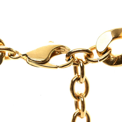 Christian Dior Metal CD Choker Necklace Gold 4 of 6