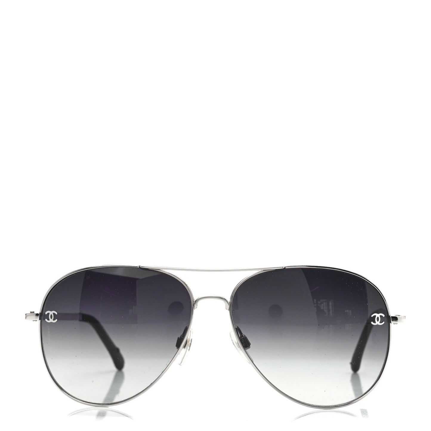 Aviator CC Sunglasses 4189-T-Q Silver