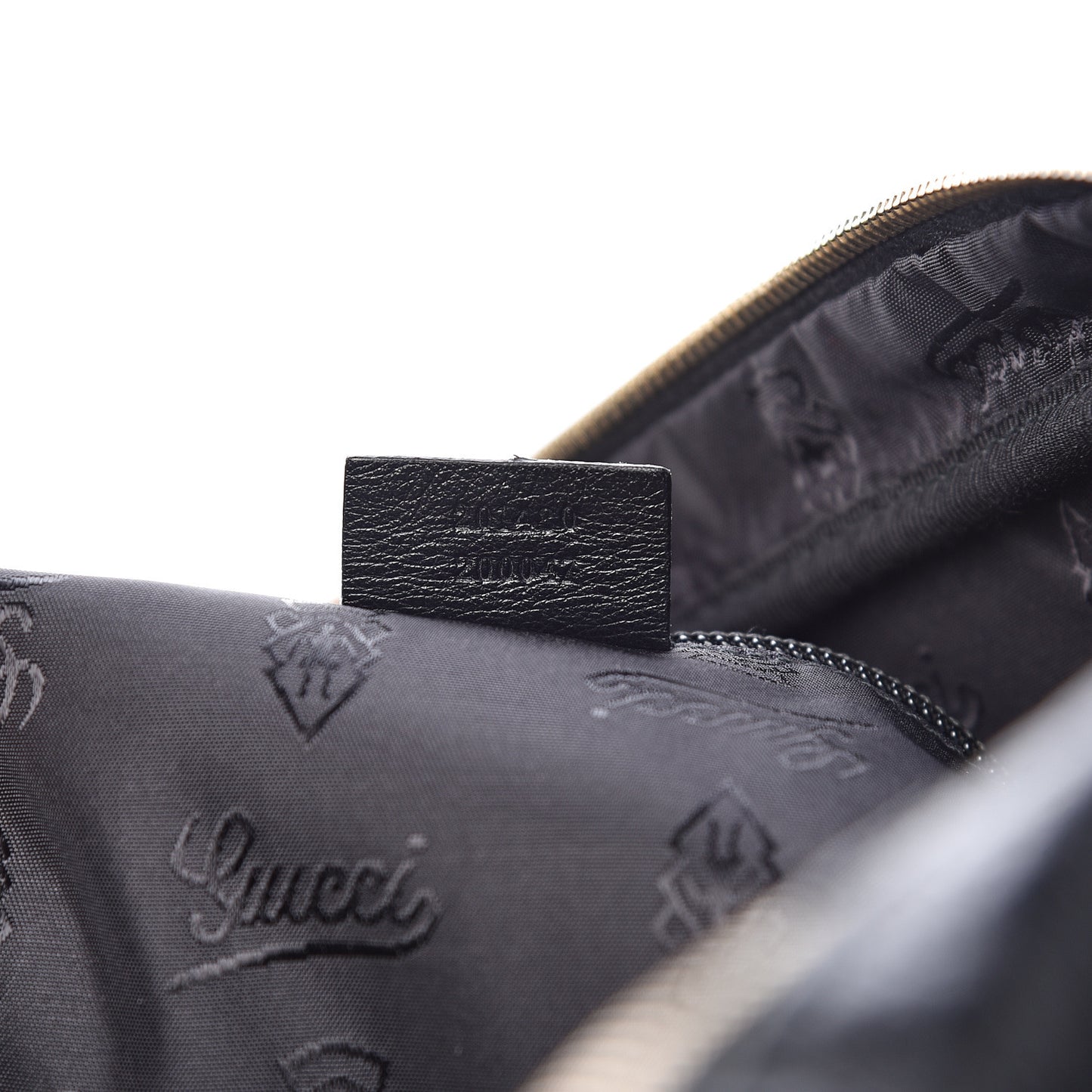 Guccissima Medium Briefcase Black