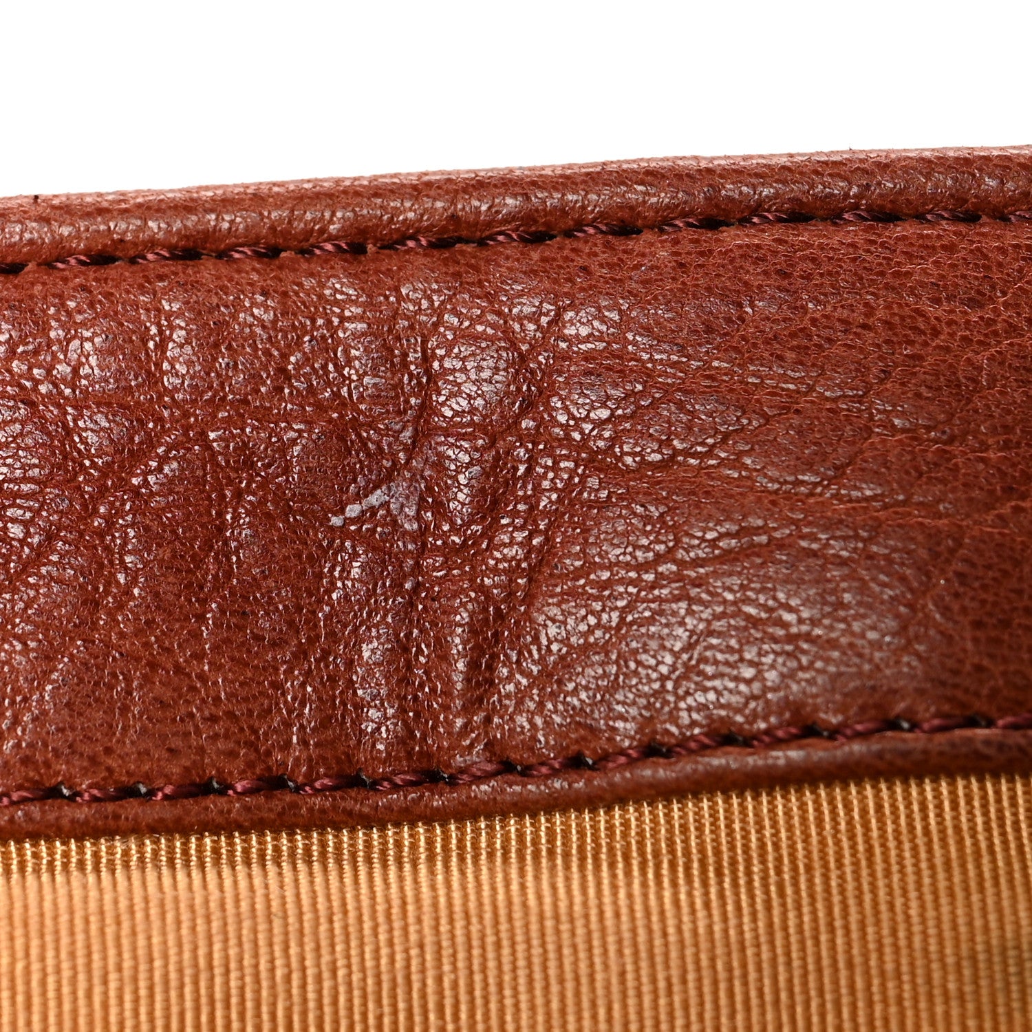 Chanel Washed Lambskin Quilted Medium Chain Around Messenger Brown 11 of 12