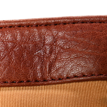 Chanel Washed Lambskin Quilted Medium Chain Around Messenger Brown 11 of 12
