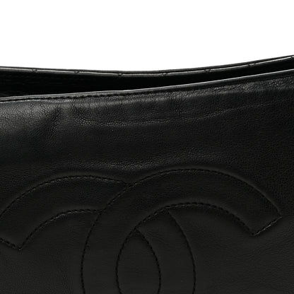 Chanel Lambskin Soft Chain Pochette Black 8 of 10