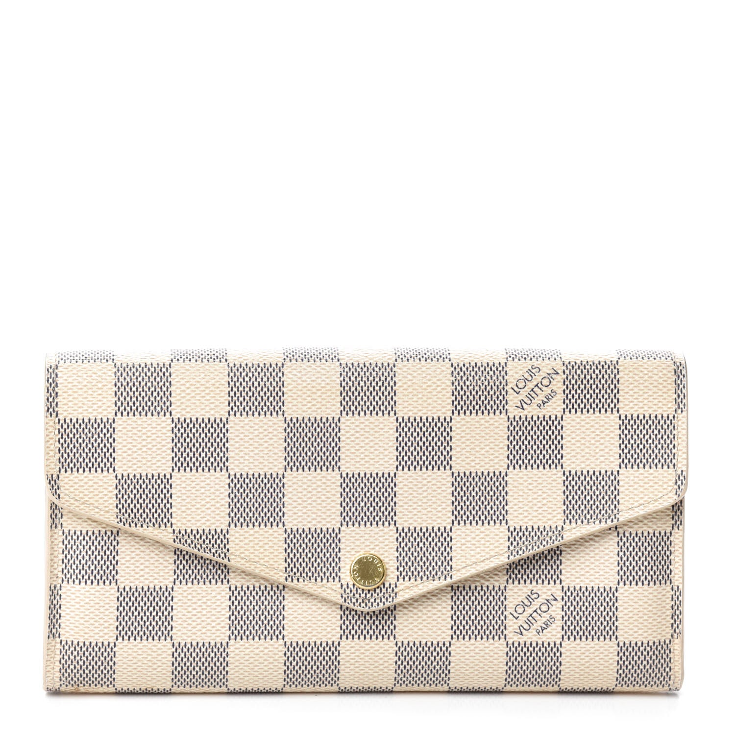 Louis Vuitton Damier Azur Sarah Wallet NM 1 of 7