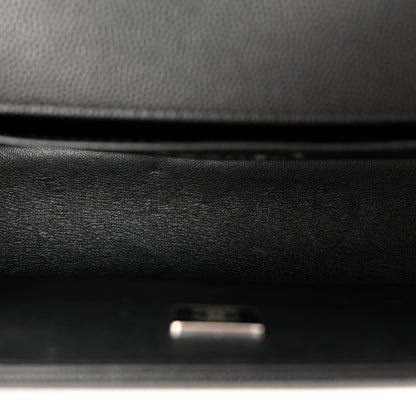 Chanel Caviar Quilted Medium Boy Flap Black 5 of 11