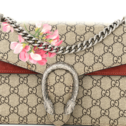 Gucci GG Supreme Monogram Blooms Small Dionysus Shoulder Bag Beige Multicolor Dry Rose 7 of 10