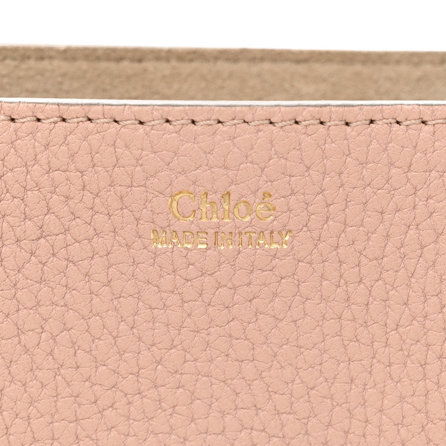 Grained Lambskin Drew Shoulder Bag Cement Pink