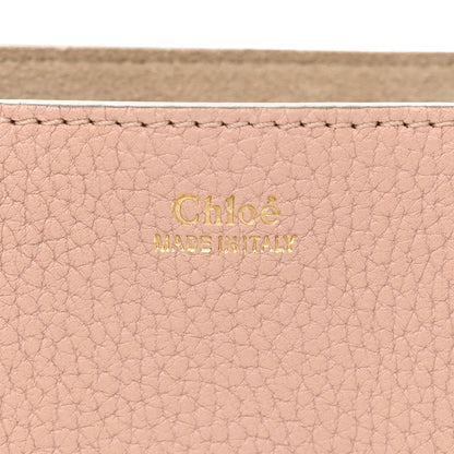 Chloe Grained Lambskin Drew Shoulder Bag Cement Pink 6 of 10