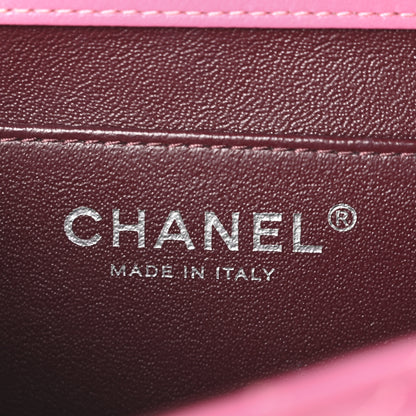 Chanel Lambskin Quilted Medium Crossing Times Flap Pink 6 of 11