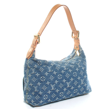 Louis Vuitton Monogram Denim Baggy PM Blue 3 of 8
