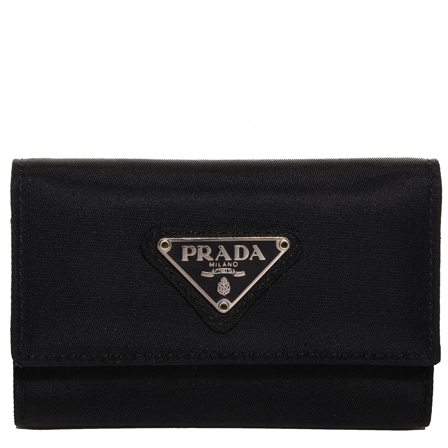 Tessuto Nylon 6 Key Holder Nero Black