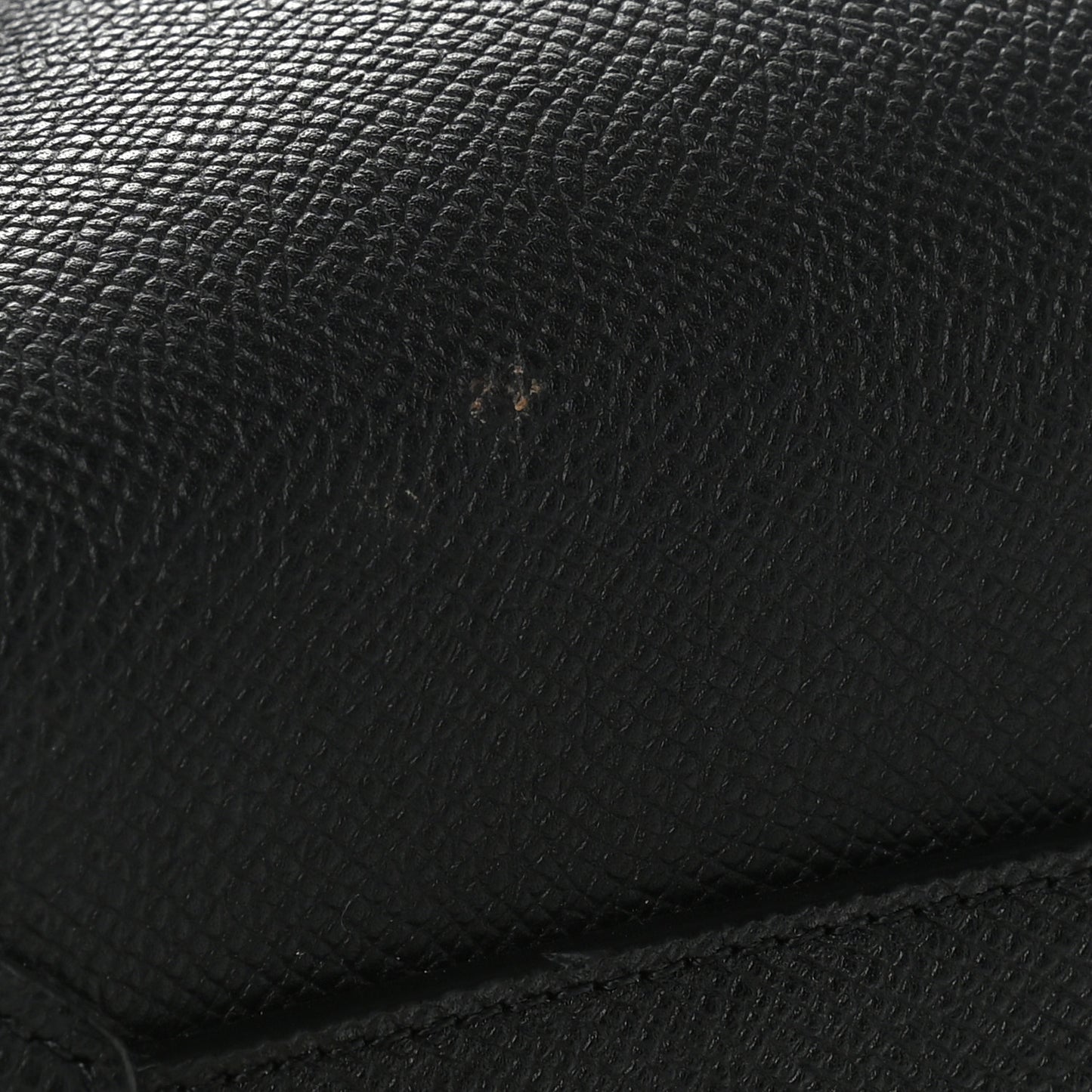 Grained Calfskin Mini Belt Bag Black