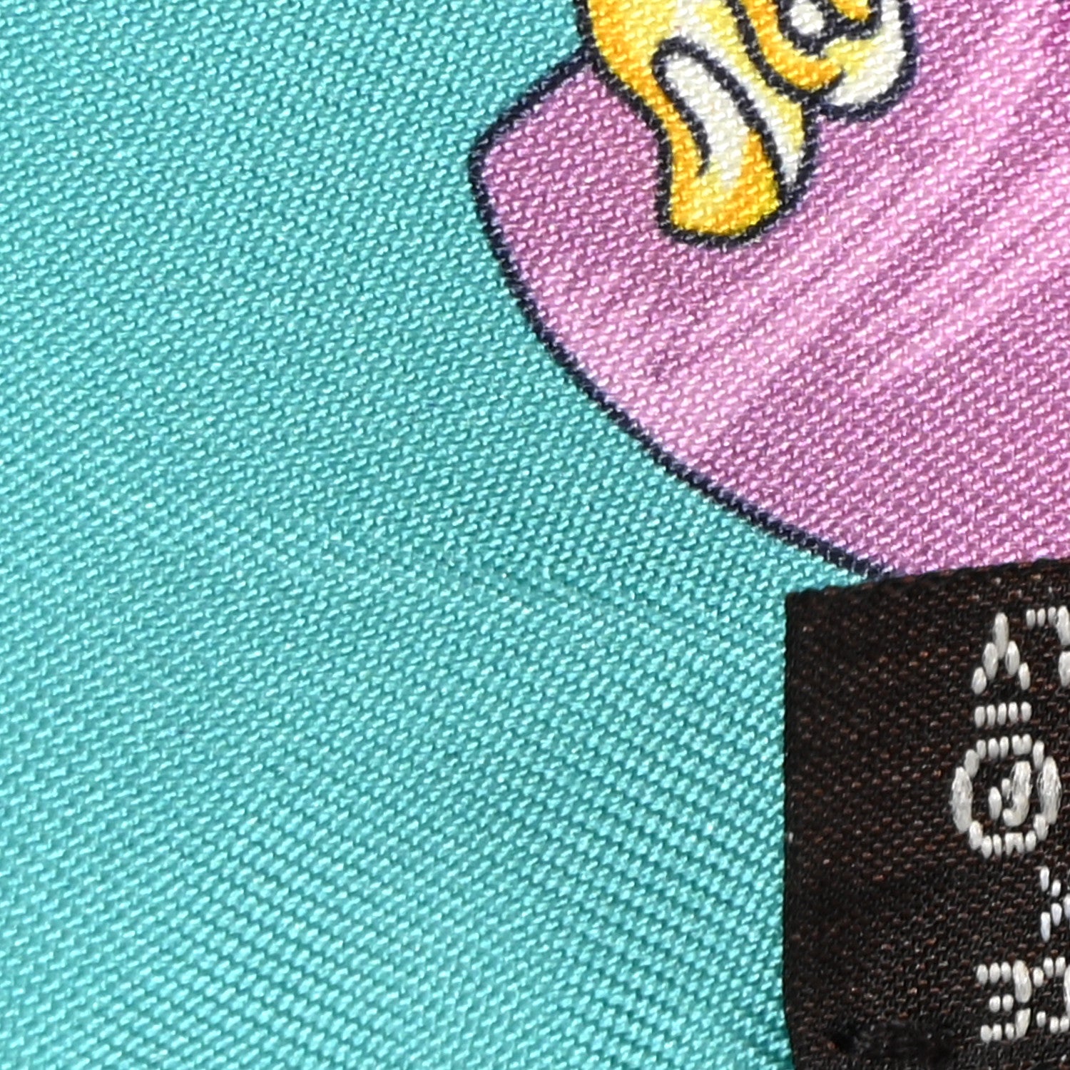 Hermes Silk Cavalleria d'etriers Twilly Celadon Bleu Vieux Rose 6 of 13