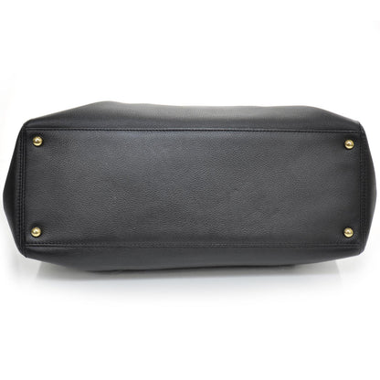 Chanel Caviar Cerf Executive Shopper Tote Black GHW 5 of 12