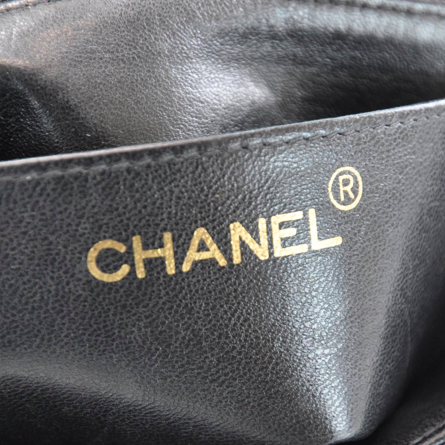Chanel Caviar Chevron Mini Flap Black 8 of 10