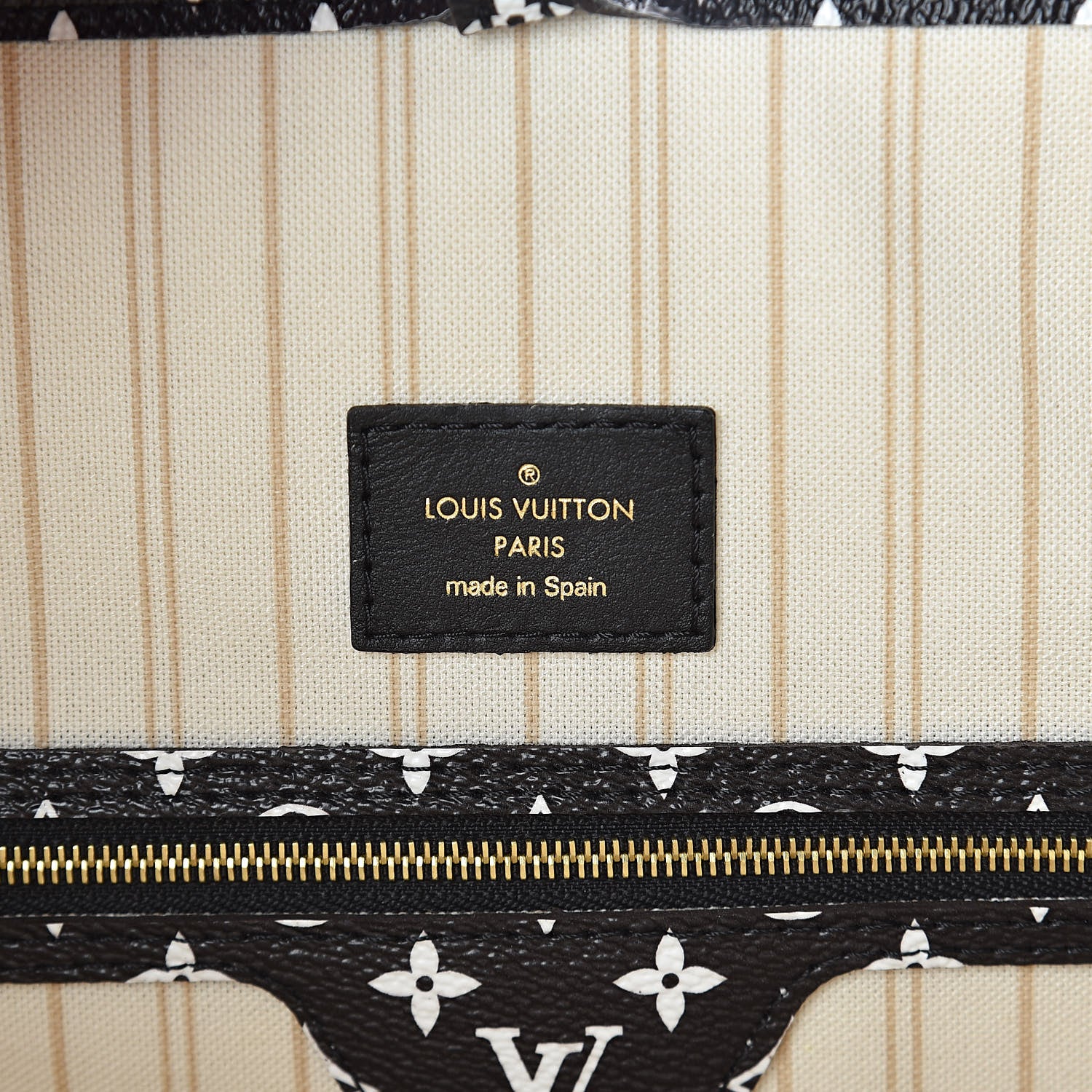 Louis Vuitton Monogram Giant Jungle Neverfull MM Ivory 6 of 10