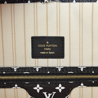 Louis Vuitton Monogram Giant Jungle Neverfull MM Ivory 6 of 10
