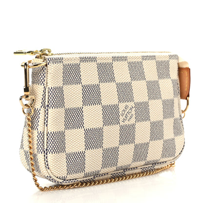 Louis Vuitton Damier Azur Mini Pochette Accessories 4 of 10