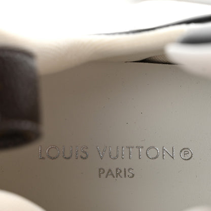 Louis Vuitton Calfskin Satin Printed Polka Dot Monogram LV Archlight Sneakers 39.5 White 9 of 10