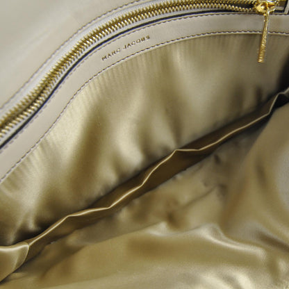 Marc Jacobs Leather Jeweled Shell Palm Beach Bonita Clutch Ivory 5 of 7