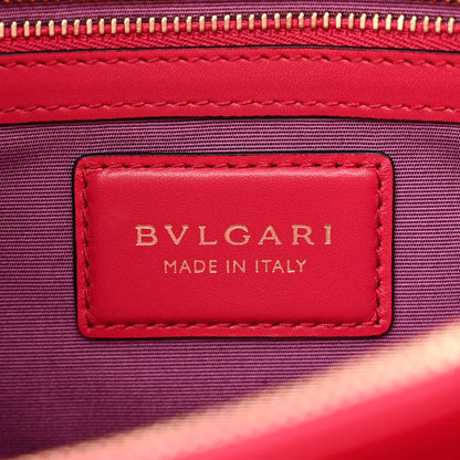 Bulgari Calfskin Serpenti Forever Shoulder Bag Pink 7 of 12