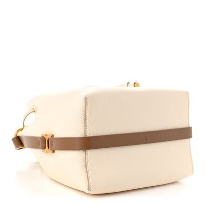 Chloe Grained Calfskin Marcie Bucket Bag Misty Ivory 4 of 10