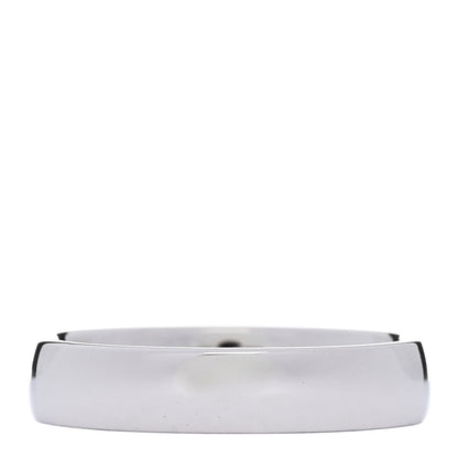 Hermes 18K White Gold Diamond Ever Herakles Wedding Band Ring 47 4 3 of 5