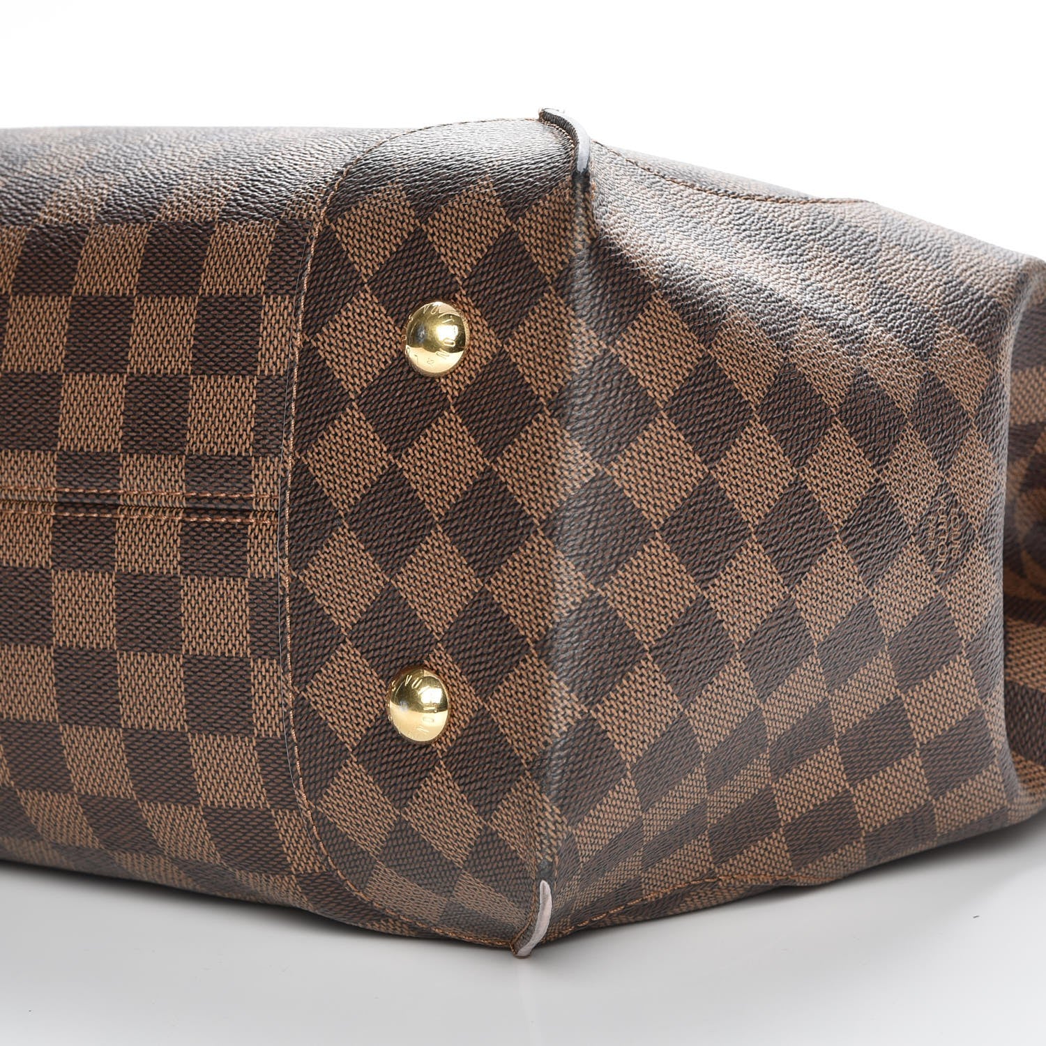 Louis Vuitton Damier Ebene Caissa Hobo Rose Ballerine 13 of 13